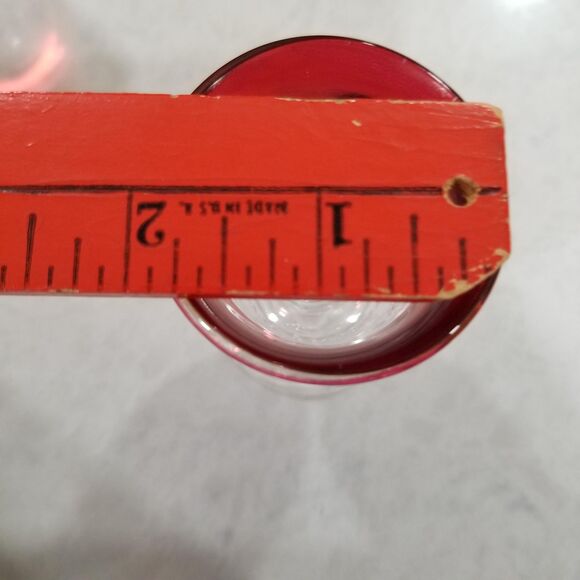 Indiana Glass Kings Crown Thumbprint coctail/highball/cordial glasses set of 6 - Picture 4 of 9